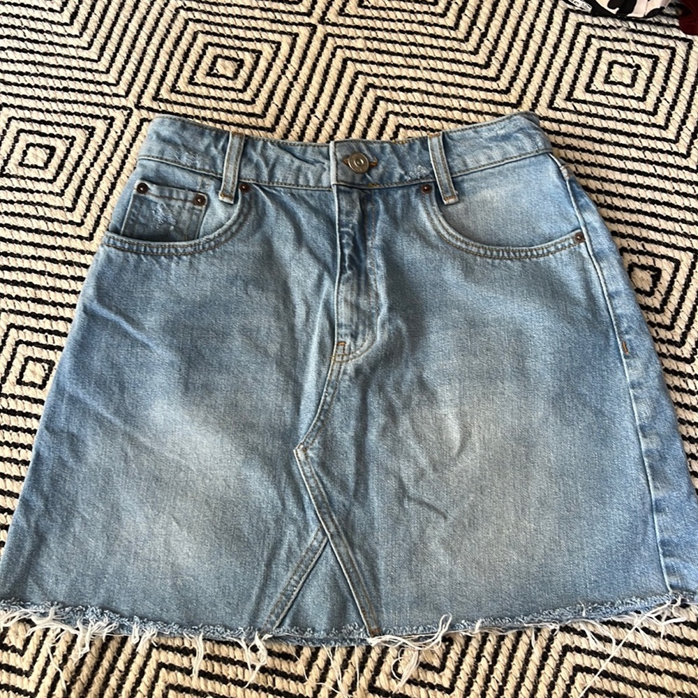 BDG denim skirt
